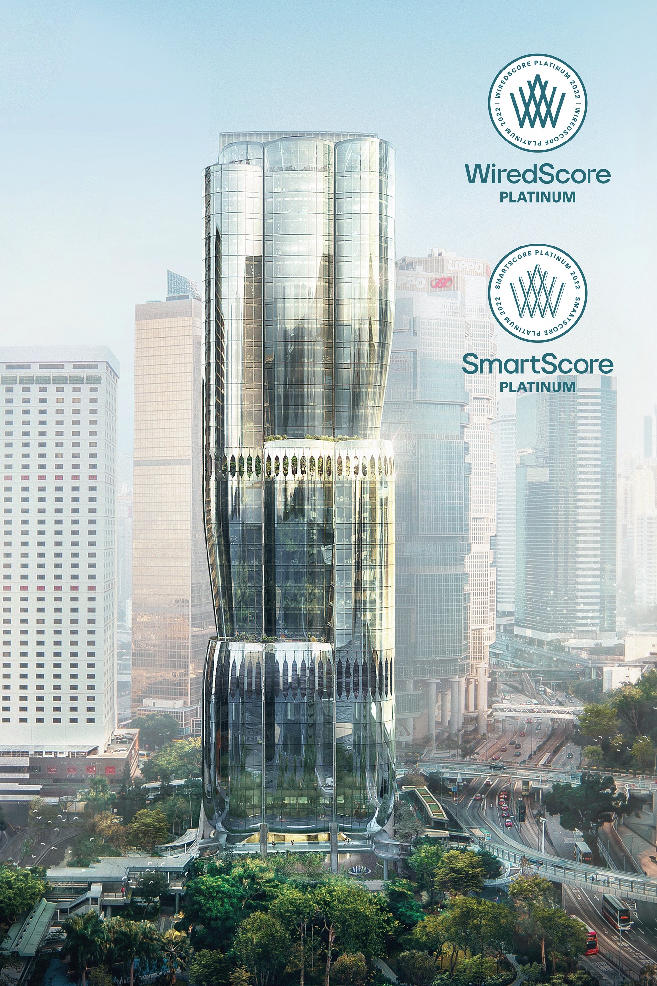 Henderson Land Achieves Double Platinum Certification on WiredScore and SmartScore for Its Flagship Commercial Project, The Henderson