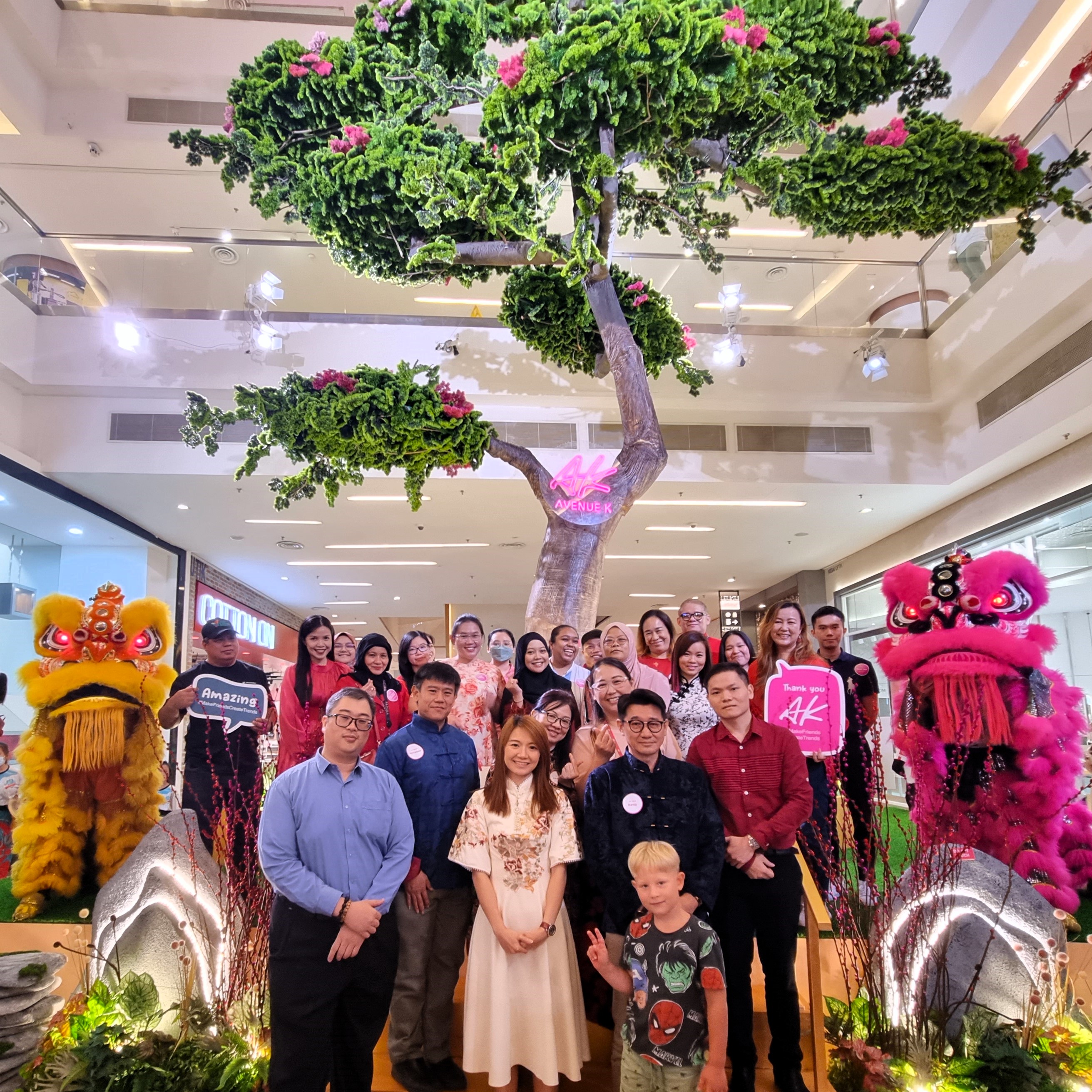 Avenue K Shopping Mall launches its 'Eden of Opulence', a nature retreat concept campaign this Chinese New Year.