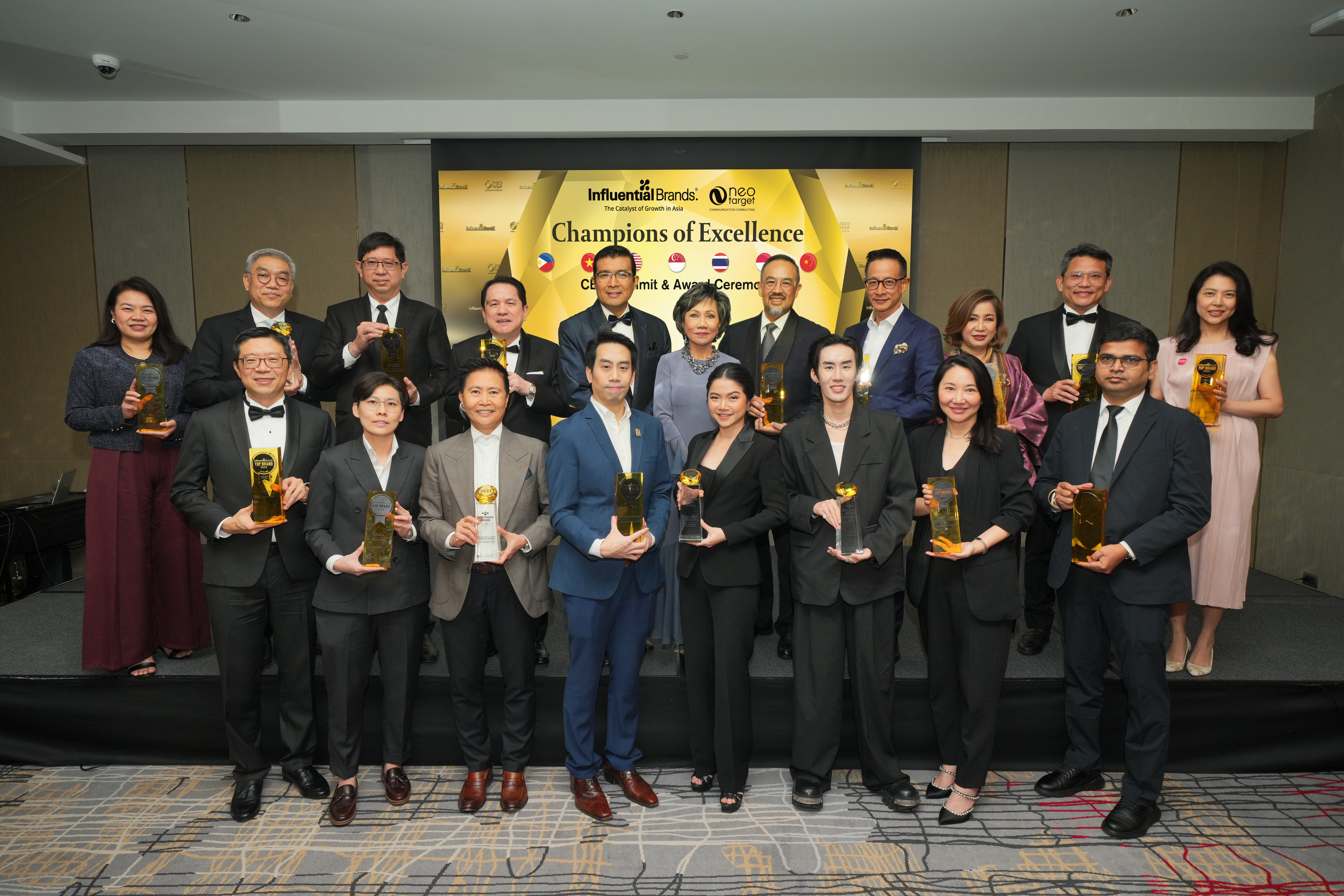 Awardees at The Chatrium Grand Bangkok Hotel